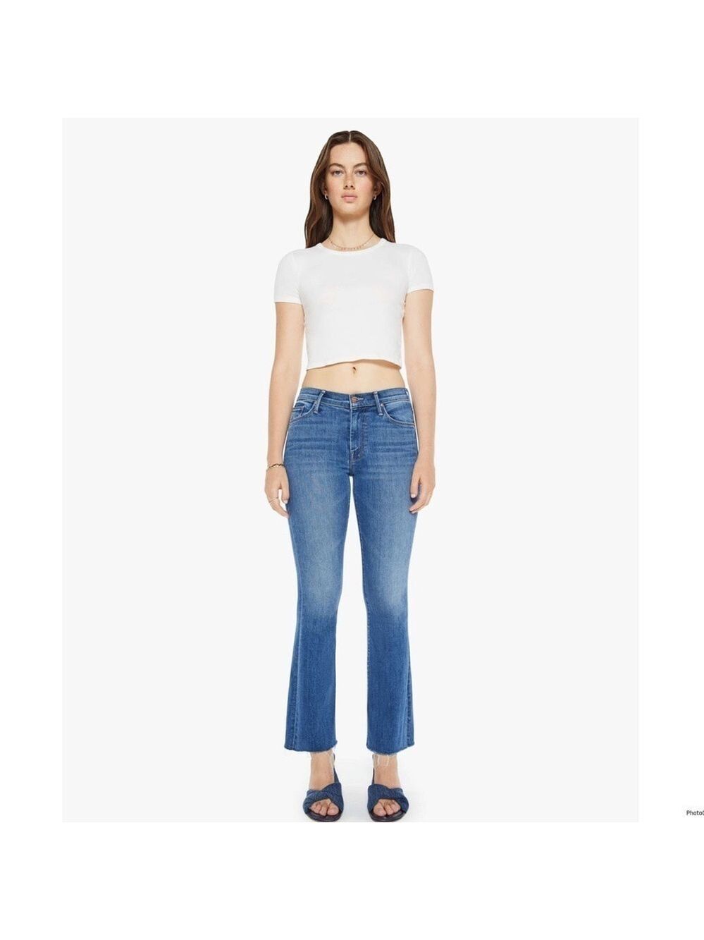 MOTHER
The Weekender High Rise Flared Jeans in We The Animals Size 29
